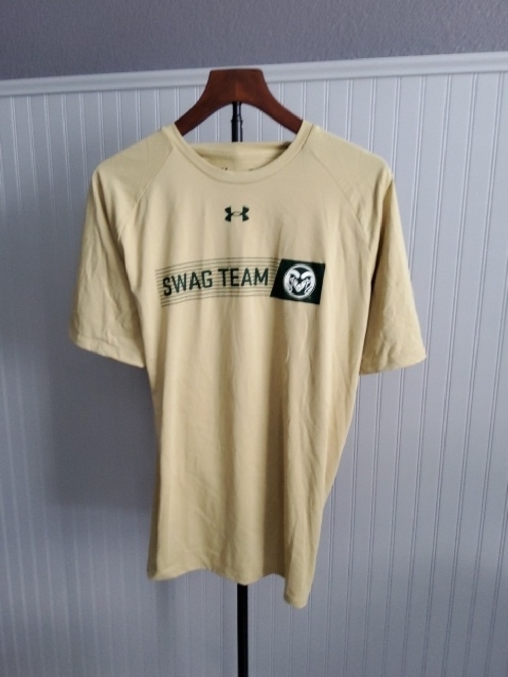 Colorado State University Under Armour Men’s SWAG TEAM Short Sleeve Tee